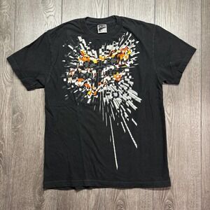 Vintage Fox Racing Y2K T-Shirt Black Medium Unisex Streetwear Motocross